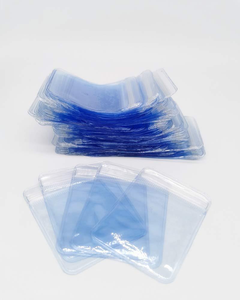 Jewelry Anti Oxidation Storage Bags,100 Pack Resealable Plastic Jewelry Packing Bags,PVC Jewelry Zipper Bags for Small Jewelry Rings Earrings Necklace Bracelet (2.75" x 1.97") - NewNest Australia