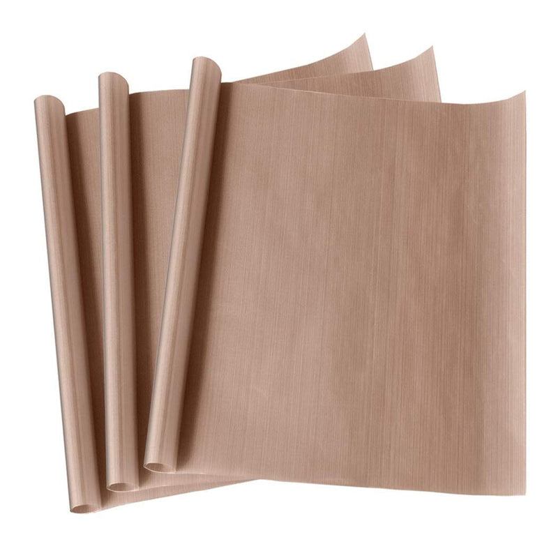 3 Pack 12 x 16" PTFE Teflon Sheet for Heat Press Transfer Non Stick Paper Reusable Heat Resistant Craft Mat,Protects Iron,for Heat Press Machines 3 Sheets (12X16 Inch) - NewNest Australia