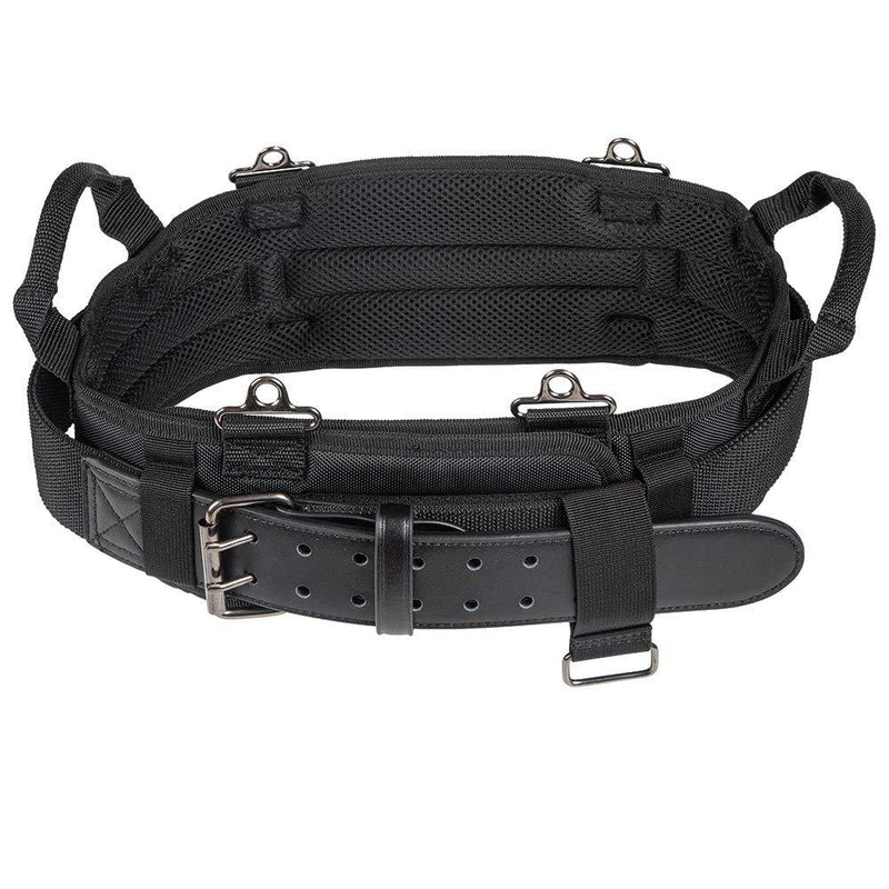 Klein Tools 55919 Tool Belt, Electrician Tool Belt for use with Modular Pouches from Klein Tools Click Lock Modular System, Size L Large Tool Belt - NewNest Australia