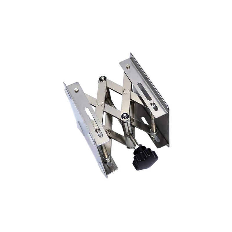 LabZhang 4" x4", Stainless Steel Lab Jack Scissor Stand Platform,Lab Lift Stand Table, Scientific Scissor Lifting Jack Platform,Expandable Lift Height Range 50mm-145mm,Maximum Support Weight 10kg 4X4 - NewNest Australia