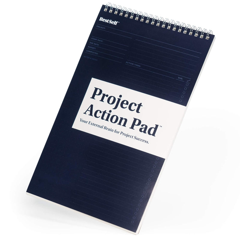 Project Management Tool, Task Planner Project Action Pad by BestSelf — Proven Tool to Mastermind Big Projects, Effectively Manage Tasks, Boost Productivity, Maximize Results, Increase Confidence and P - NewNest Australia