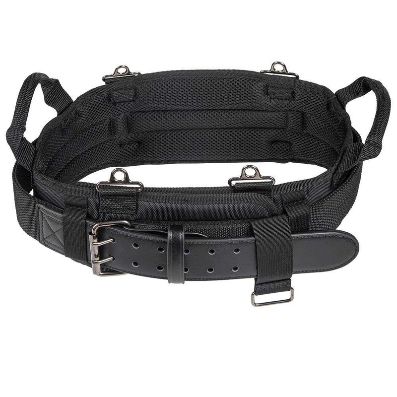 Klein Tools 55918 Tool Belt, Electrician Tool Belt for use with Modular Pouches from Klein Tools Click Lock Modular System, Size M Medium Tool Belt - NewNest Australia