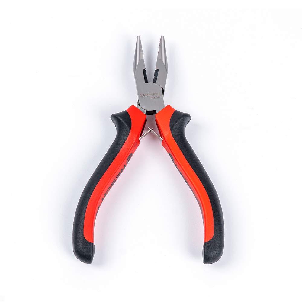 4.7 Inch Needle Nose Pliers - Jewelry Pliers with Wire Cutter Function - Small Pliers - Suitable for Bending Steel Wire, Jewelry Making, Small Object Grabbing, Handmade, Etc. - NewNest Australia