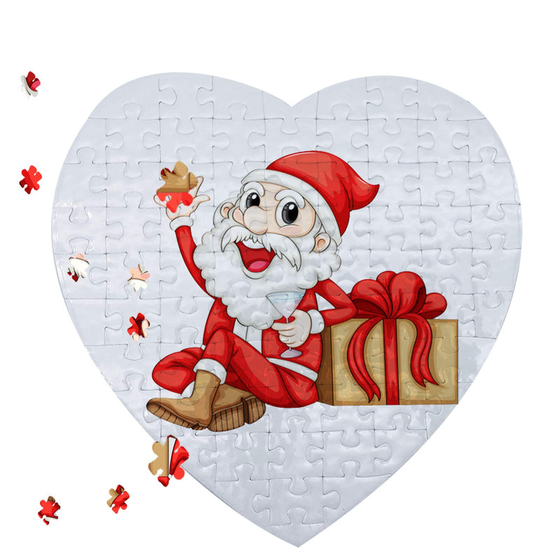 10 Sets Blank Sublimation Heart-Shaped Jigsaw Puzzle with 75 Pieces DIY Heat Press Transfer Crafts Thermal Transfer Puzzle Wholesale Thermal Transfer Pearl Puzzle Blank Puzzle - NewNest Australia