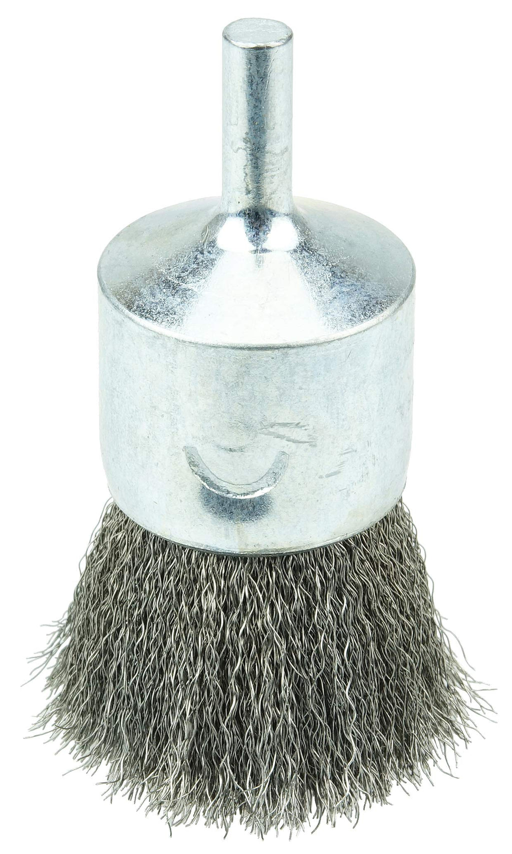 Weiler 10022V 1" Crimped Wire End Brush.0104" Stainless Steel Fill, Vending Ready, Made in The USA - NewNest Australia