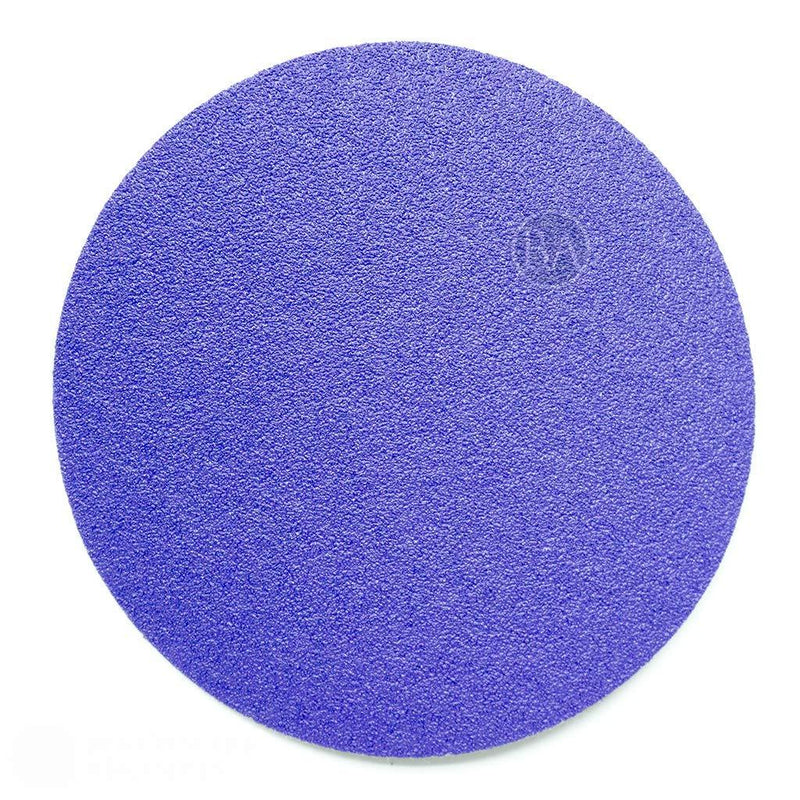 Benchmark Abrasives Ceramic 5" No Hole Film Backed Hook & Loop Discs - 50 Pack (60 Grit) 60 Grit - NewNest Australia
