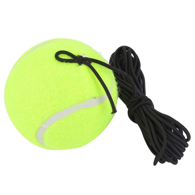 DOACT Tennis Ball, Tennis Ball Parking Aid,Tennis Beginner Training Ball with 4M Elastic Rubber String for Single Practice, Rubber Woolen Trainer Tennis Ball - NewNest Australia