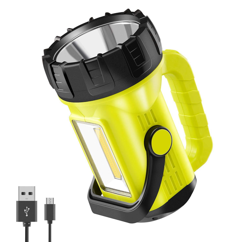 Anhay LED Lantern Flashlight, 1000 Lumen Rechargeable Camping Spotlight with 4000mAh Power Bank, IPX4 Waterproof, 10 Light Modes for Hurricane Emergency, Hiking and Home - NewNest Australia