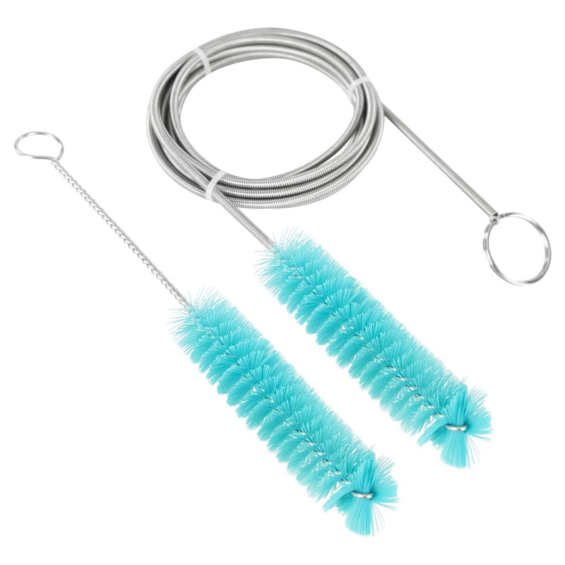 Vive CPAP Tube Cleaning Brush - Stainless Steel Cleaner for Mask and Pipe - Wire Bristle Solution - for 7 Foot Hose and 22 mm Diameter - Portable, Flexible and to Easily Clean Standard Tubing Kit - NewNest Australia