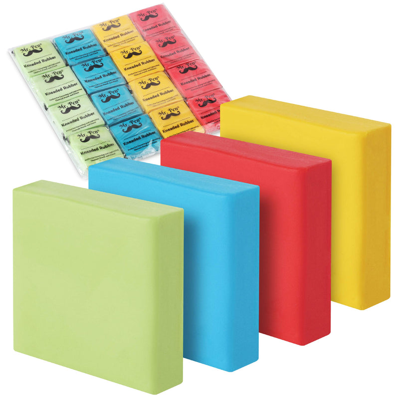 Mr. Pen- Kneaded Eraser, Erasers for Drawing, 16 Pack, Artist Eraser, Kneaded Erasers for Artists, Kneadable Erasers, Drawing Erasers, Art Erasers, Putty Eraser, Erasers for Sketching, Rubber Erasers - NewNest Australia