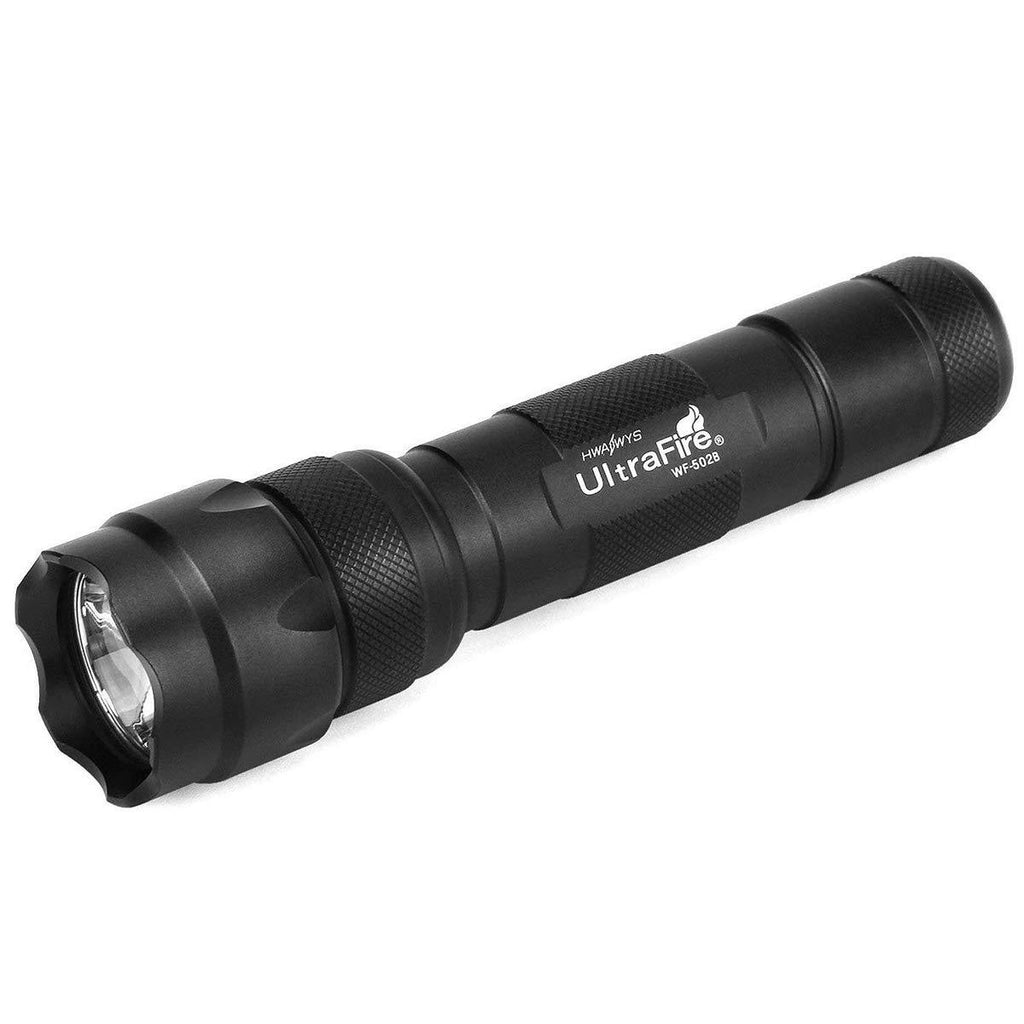 Ultrafire WF-502B Mini LED Flashlight 1000 Lumens Single Mode Tactical EDC Emergency Flashlight Portable Bright 18650 Torch (Battery Not Included) - NewNest Australia