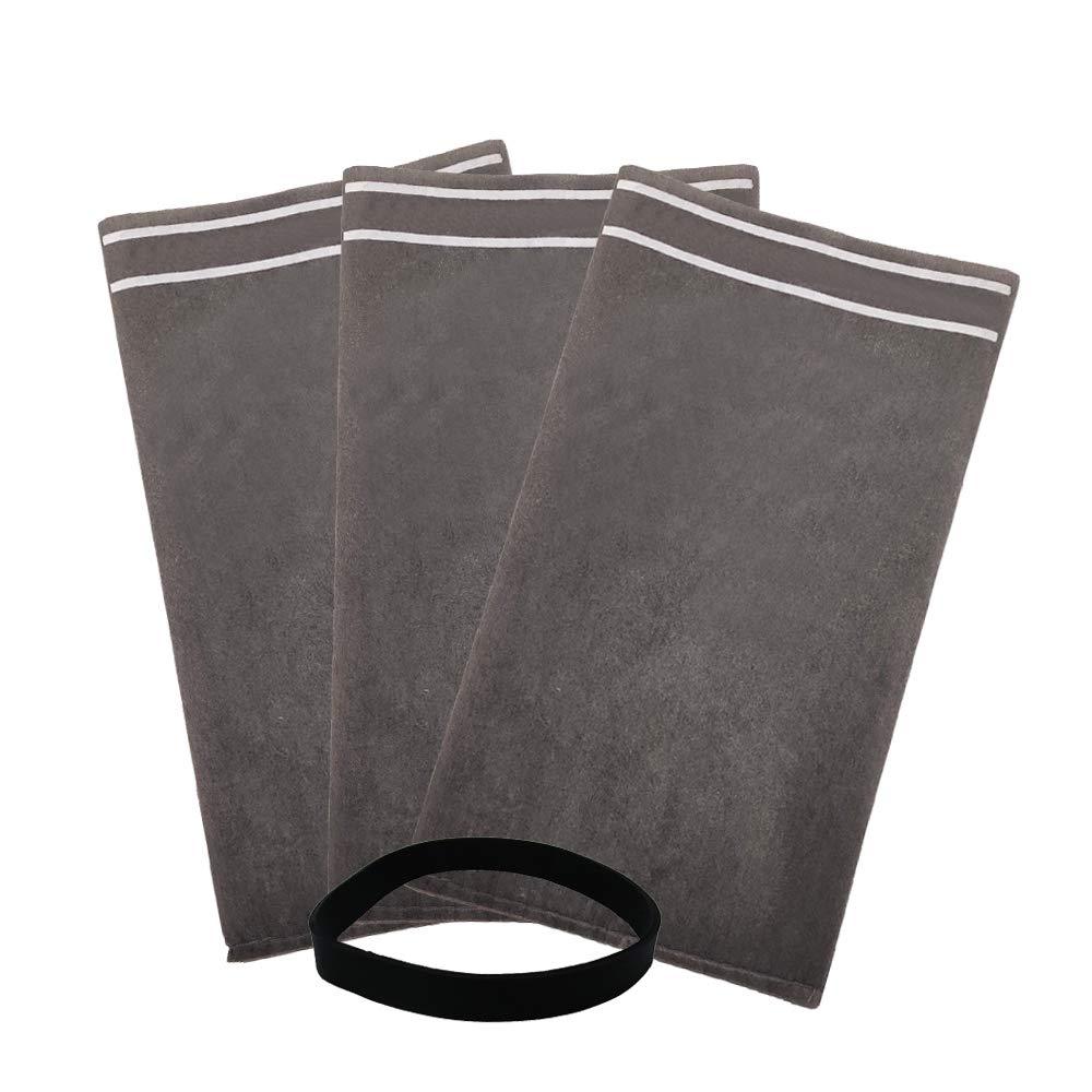 S SMILEFIL 9-38737 Dust Cloth Filter Bag Wet Dry Vacuum Bags for 2 to 2.5 Gallon Shop Vacuums and Powerhead Bucket Vac (3 Shop Vacuum Bags with 1 Retaining Band) 3 Bags - NewNest Australia