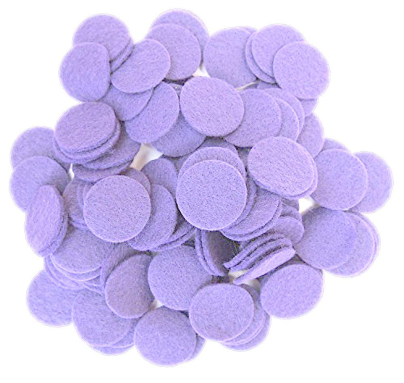 Playfully Ever After Lavender Craft Felt Circles (1 Inch - 100pc) 1 Inch - 100pc - NewNest Australia