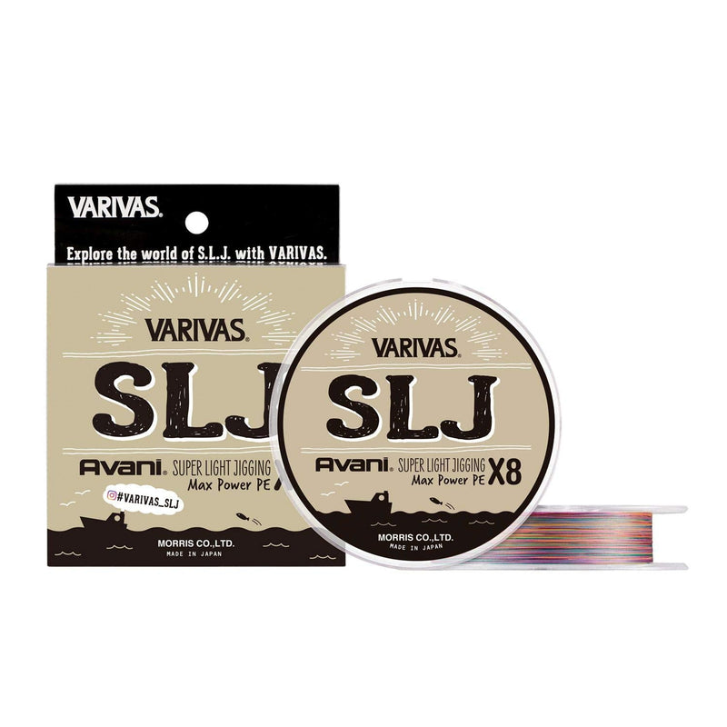 VARIVAS Avani SLJ Super Light Jigging Max Power PE x8 16.7 lb (#0.8) 150m - NewNest Australia