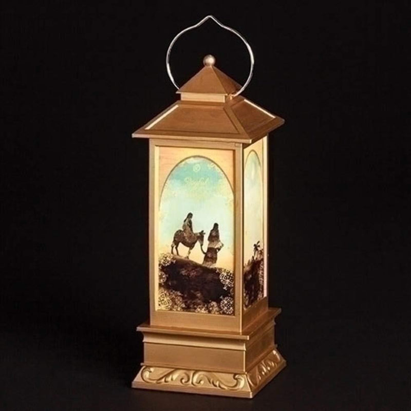 NewNest Australia - Roman 133652 Gold Lantern O Holy Night, 11 inch 