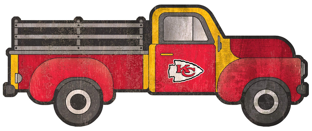 NFL Kansas City Chiefs Unisex Kansas City Chiefs 15in Truck cutout, Team Color, 15 inch - NewNest Australia