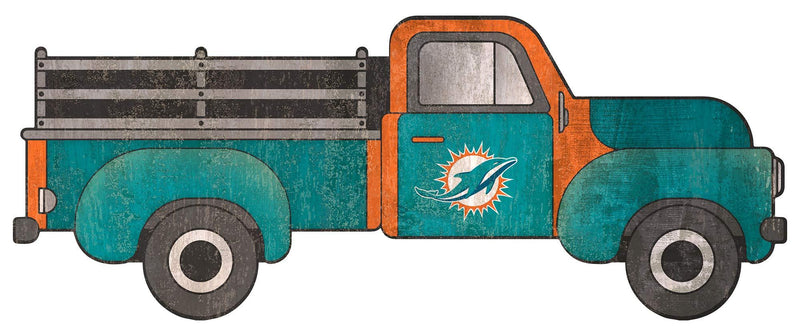 NFL Miami Dolphins Unisex Miami Dolphins 15in Truck cutout, Team Color, 15 inch - NewNest Australia