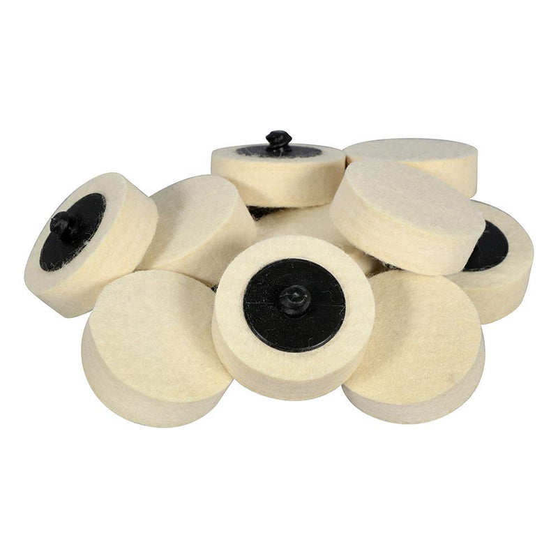 BHA Polish Plus Felt Quick Change Buffing Discs - 10 Pack (2") 2" - NewNest Australia