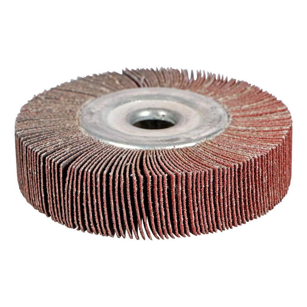 BHA Unmounted Flap Wheel for Bench Grinder, 4" x 1" x 5/8" (40 Grit) 40 Grit - NewNest Australia