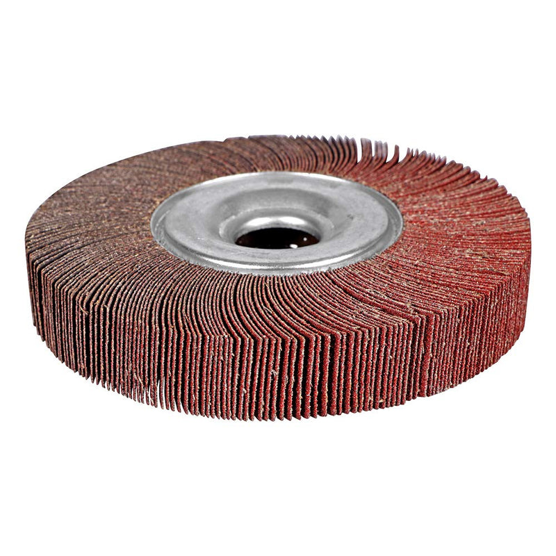 BHA Unmounted Flap Wheel for Bench Grinder, 6" x 1" x 1" (120 Grit) 120 Grit - NewNest Australia