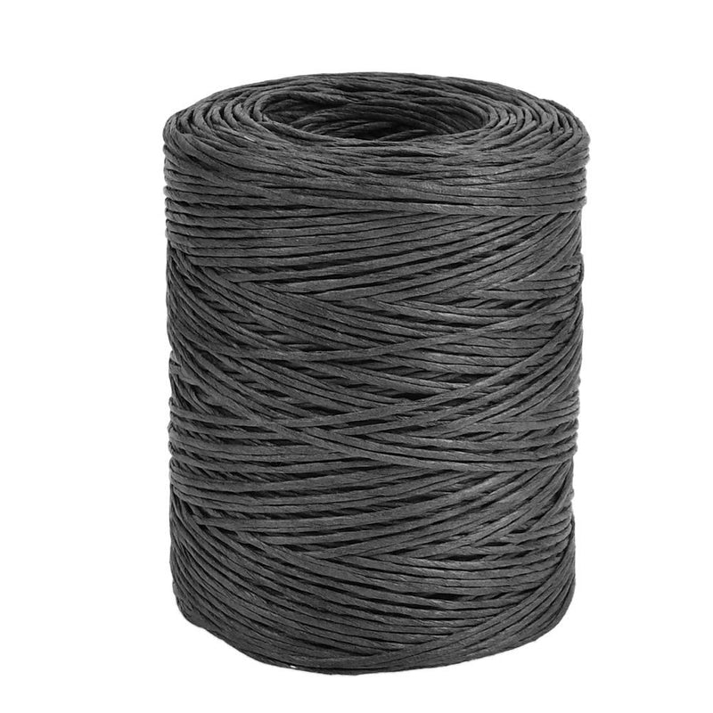 TIMESETL 656 Feet Floral Bind Wire Rustic Vine Wrapping Wire, Paper Covered Waterproof Craft Wrap Twine for Flower Bouquets Stem Wrap Florist (Black) Black - NewNest Australia