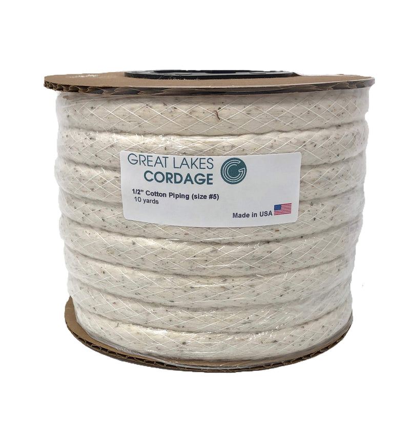 Cotton Piping Cord Size 5 (1/2") 10 Yards - NewNest Australia