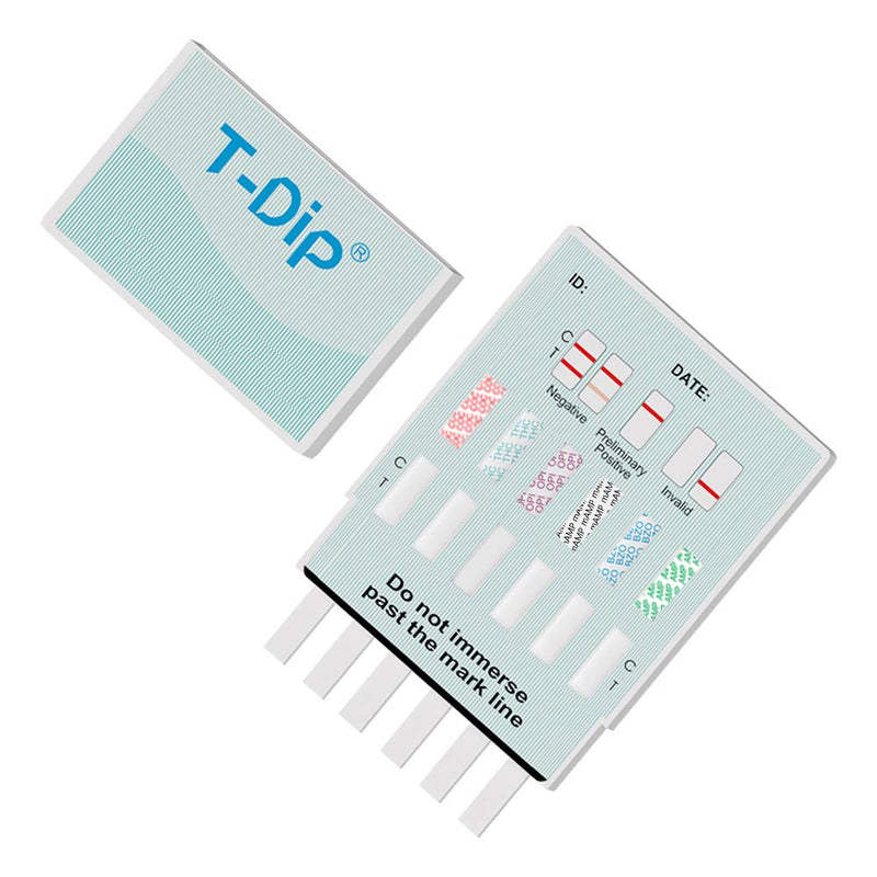Prime Screen [2 Pack] 6 Panel Urine Drug Test Kit (THC-Marijuana, BZO-Benzos, MET-Meth, OPI, AMP, COC), WDOA-264 2 - NewNest Australia