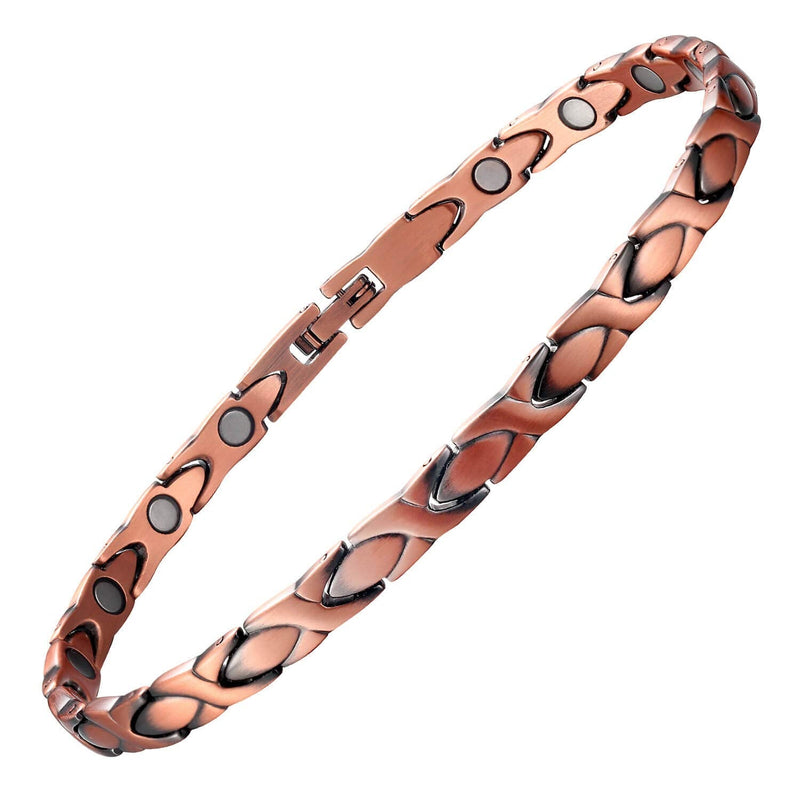 Copper Bracelet Anklet for Women 10.0 inches Adjustable Ankle Bracelet - NewNest Australia