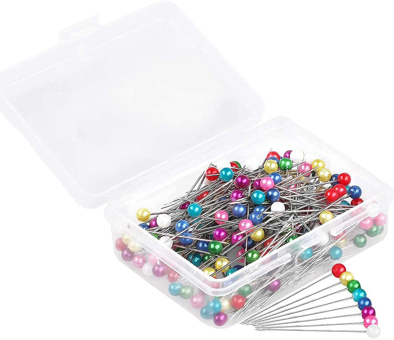 Sewing Pins, 600 PCS Straight Pins 1.6 in Pearlized Ball Head Pins, Sewing Pins for Fabric DIY Sewing Pins Crafts - NewNest Australia