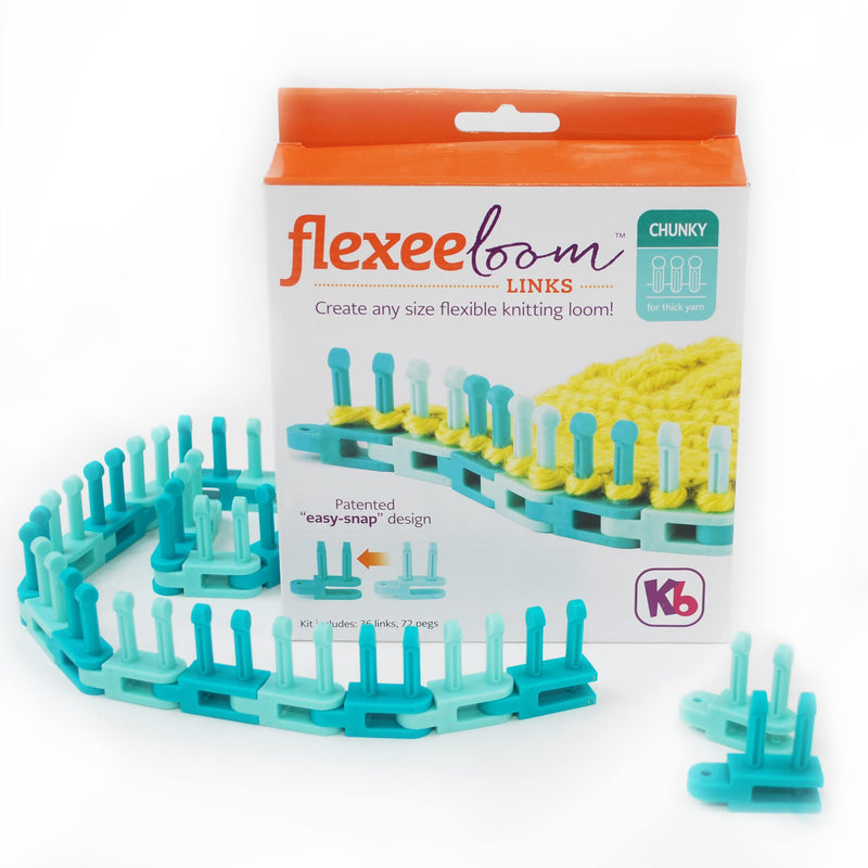 Authentic Knitting Board Flexee Loom Links, for Chunky Yarn 36 Piece - NewNest Australia