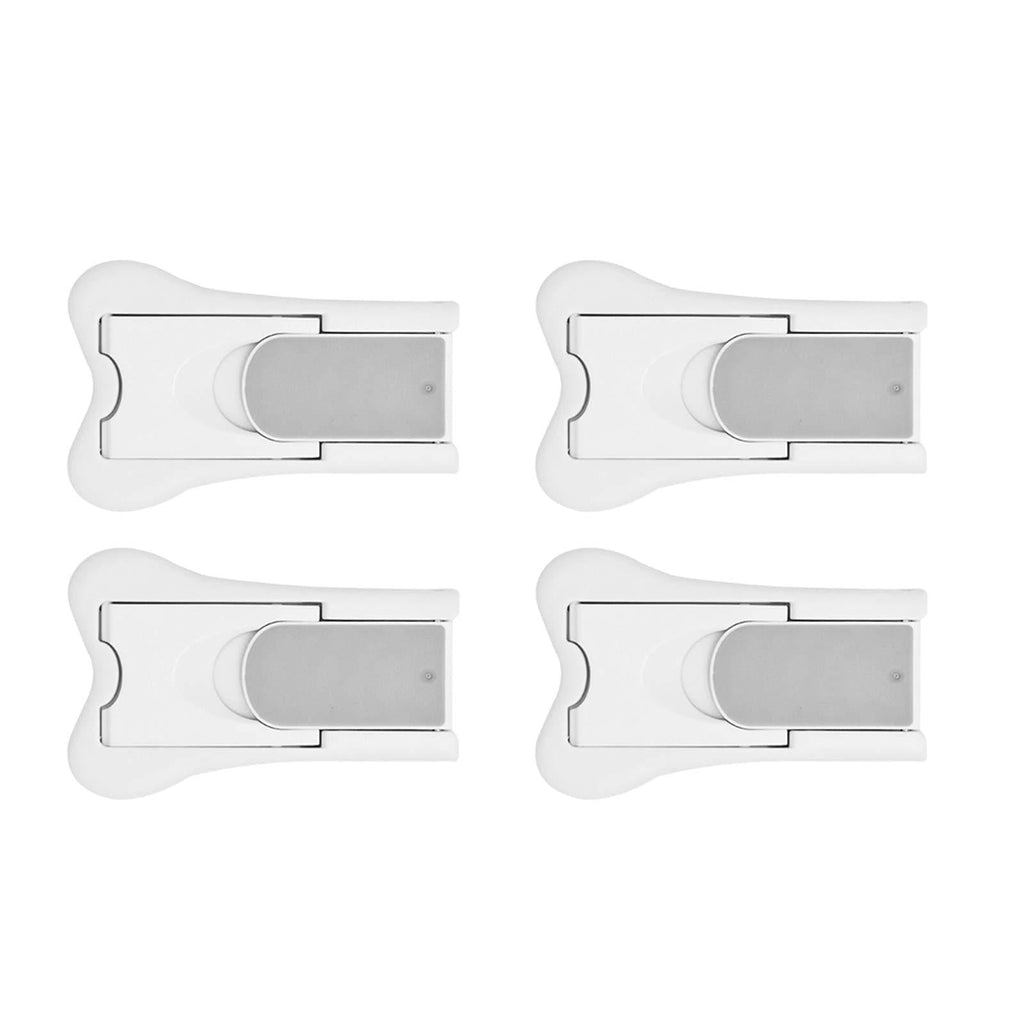 Sliding Glass Door Child Lock-GRANDOTO 4Pack Baby Proofing Home Guard Safety Locks & Toddler Children Proof Security Locking Kits for Window,Wardrobe,Closet,Patio,Shower,Barn,Kitchen Doors Slide Glass 4 - NewNest Australia