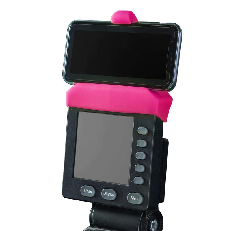 Phone Holder Made for PM5 Monitors of Concept 2 Rower, SkiErg and BikeErg - Silicone Smartphone Cradle Compatible with Concept 2 Rowing Machine. Ideal Rower Accessories pink - NewNest Australia