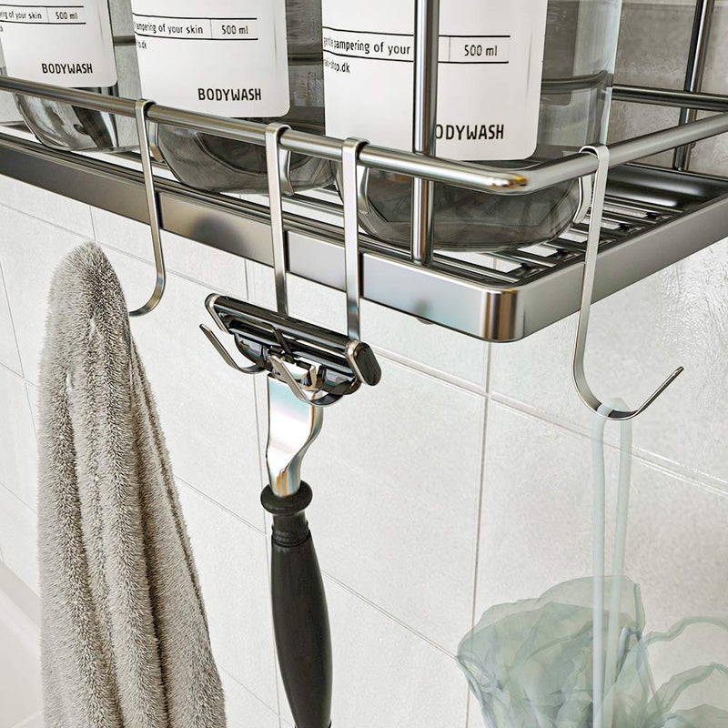 NewNest Australia - Stainless Steel Heavy Duty Utility Storage Hooks 