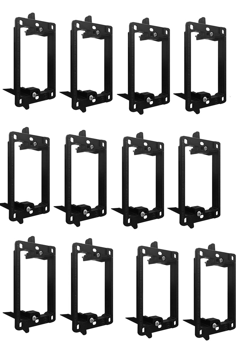 BestMounts Single Gang (1-Gang) Low Voltage Mounting Bracket (12 Pack) - NewNest Australia