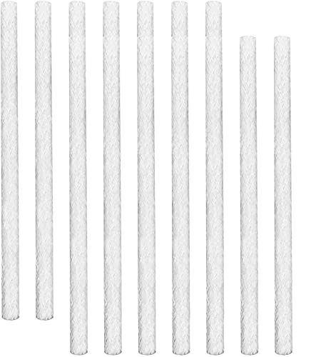 EBaokuup 14Pcs Long Life Fiberglass Replacement Wicks for Outdoor Tiki Torches Patio Lighting Garden Lights Oil Lamps-9.85Inch - NewNest Australia