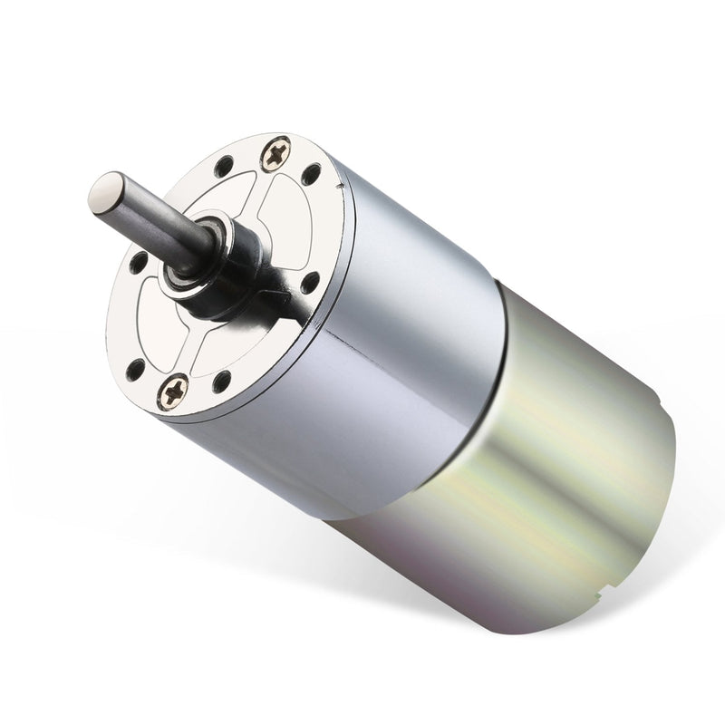 Greartisan DC 12V 10RPM Gear Motor High Torque Electric Micro Speed Reduction Geared Motor Centric Output Shaft 37mm Diameter Gearbox 12 Volt 10 RPM - NewNest Australia