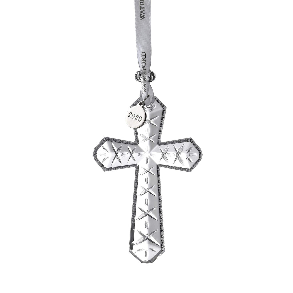 NewNest Australia - Waterford 2020 Cross Ornament 4.2" 