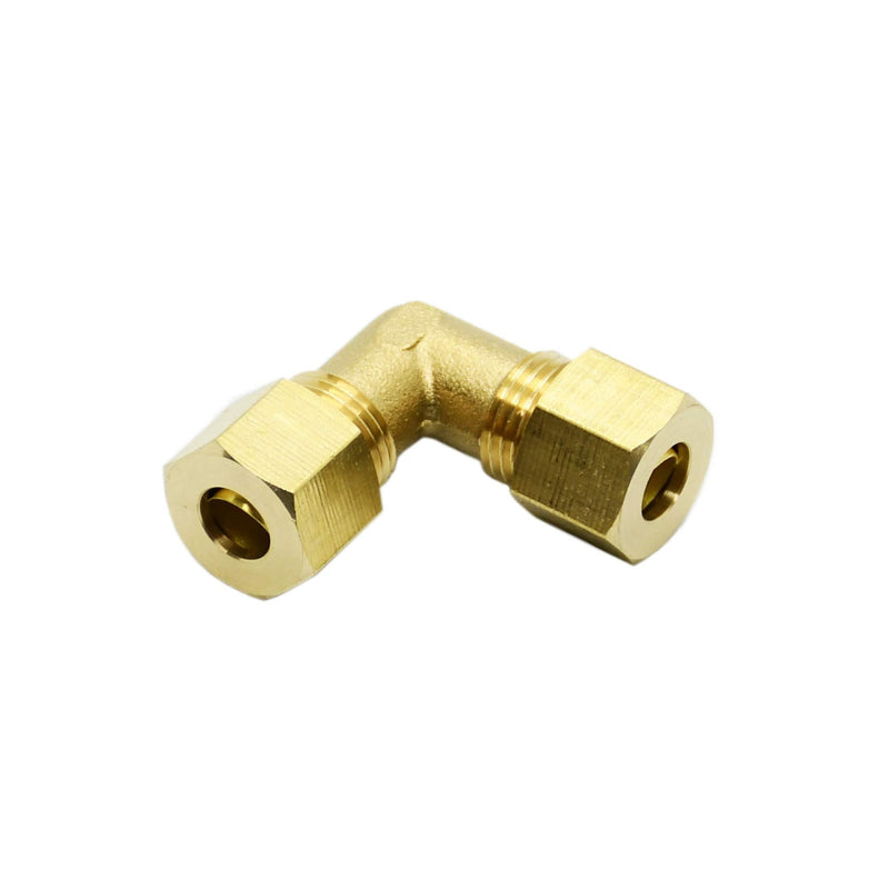 5 PCS – 3/16" OD 90º Compression Union Elbow,BRASS COMPRESSION FITTING - NewNest Australia