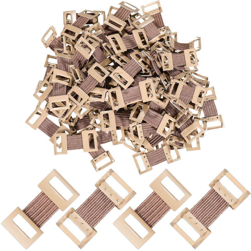 100 Pieces Bandage Clips Only Elastic Bandage Clips Bandage Wrap Clips Stretch Metal Clasps Replaceable Wrap Fastener Clips for Various Types Bandages Nude Color - NewNest Australia