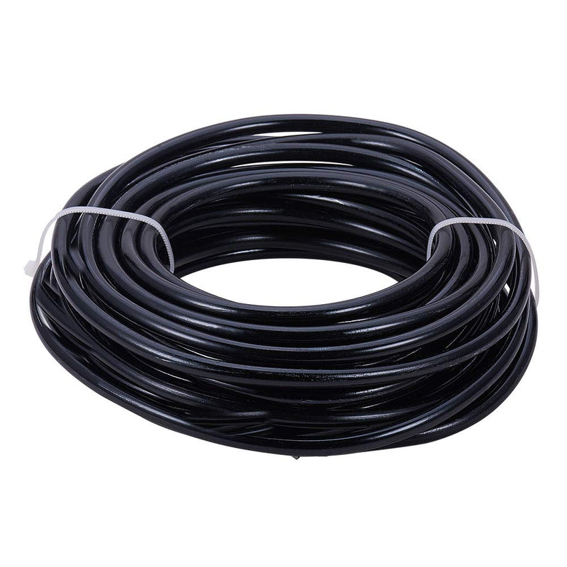 BENECREAT 23 Feet 3 Gauge Aluminum Wire Bendable Metal Sculpting Wire for Bonsai Trees, Floral, Skeleton Making, Home Decors and Other Arts Crafts Making - Black Black (3 Gauge, 23 Feet) - NewNest Australia