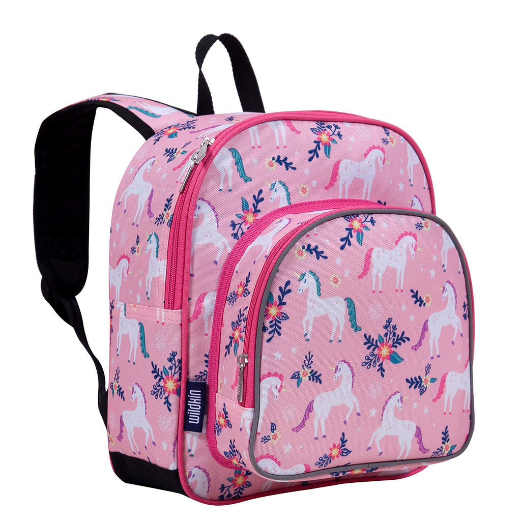 NewNest Australia - Wildkin Kids 12 Inches Backpack for Toddlers, Boys and Girls, Ideal for Daycare, Preschool and Kindergarten, Perfect Size for School and Travel, Mom's Choice Award Winner, Olive Kids(Magical Unicorns) Magical Unicorns 