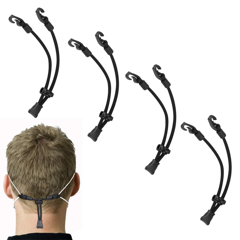 Mask Extender, Face Mask Holder, Anti-Slip Mask Buckle Strap (4pcs) - NewNest Australia