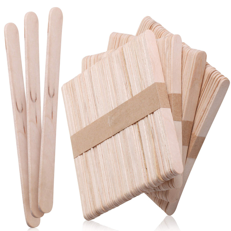 Mr. Pen- Popsicle Stick, Craft Sticks, 4.5 Inch, 200 Pack, Wax Sticks, Popsicle Stick Crafts for Kids, Wood Sticks, Wooden Sticks for Crafts, Sticks for Crafting, Ice Cream Sticks, Wood Craft Sticks - NewNest Australia