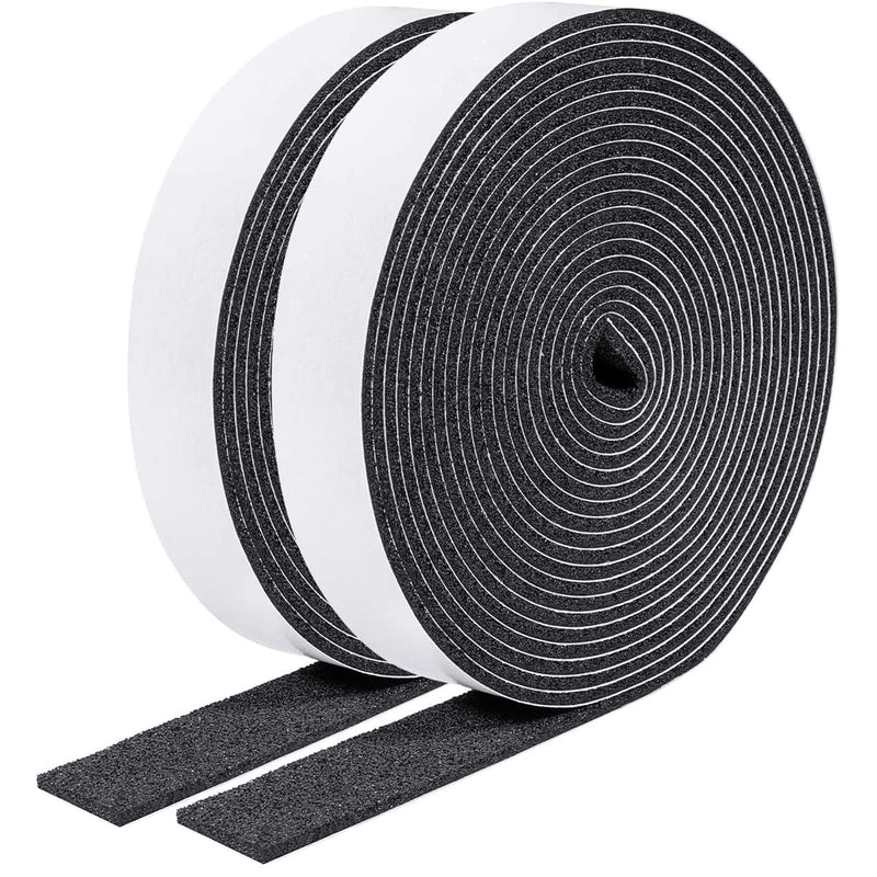 MAGZO Open Cell Weather Stripping 1 Inch W X 1/8 Inch T, Window Foam Insulation Tape Total 33 Feet (16.5ft x 2 Rolls) 1in x 1/8in x 33FT - NewNest Australia