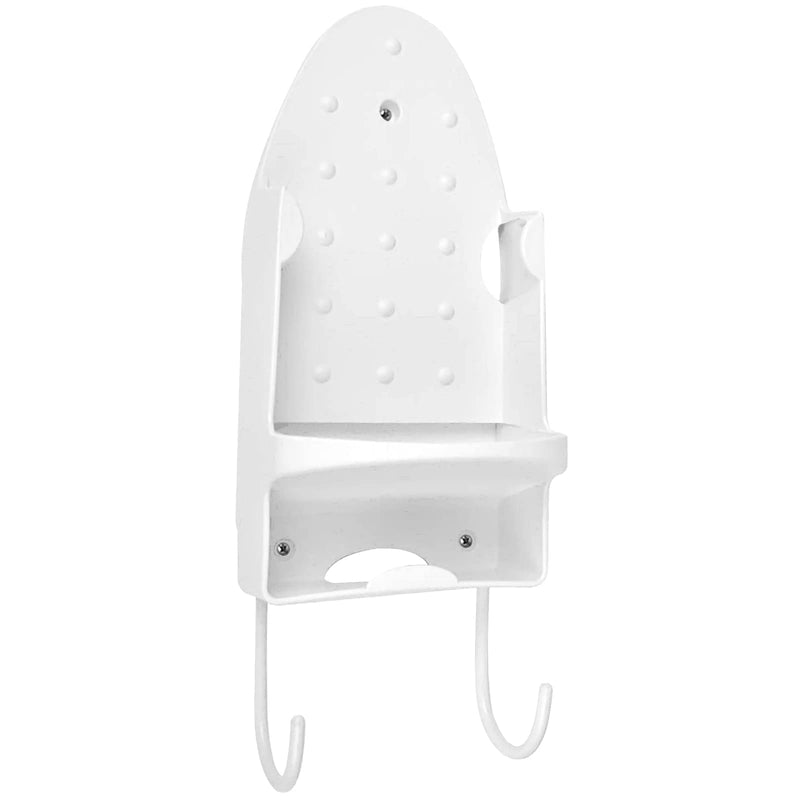 Ironing Board Hanger Wall Mount Iron Hanger Ironing Board Rack Electric Iron Holder Household Bathroom Shelf - for Max 5 inch Width - NewNest Australia