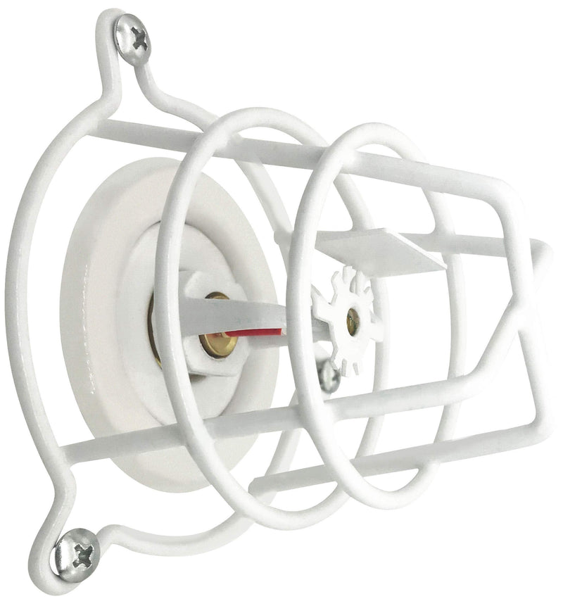 Happy Tree (2 Pack) White Fire Sprinkler Head Guard Cover for Both 1/2" & 3/4" Fire Head for Protecting Flush Mount & Side Wall & Pendent Head Semi - Recessed Sprinkler Head Cage - NewNest Australia