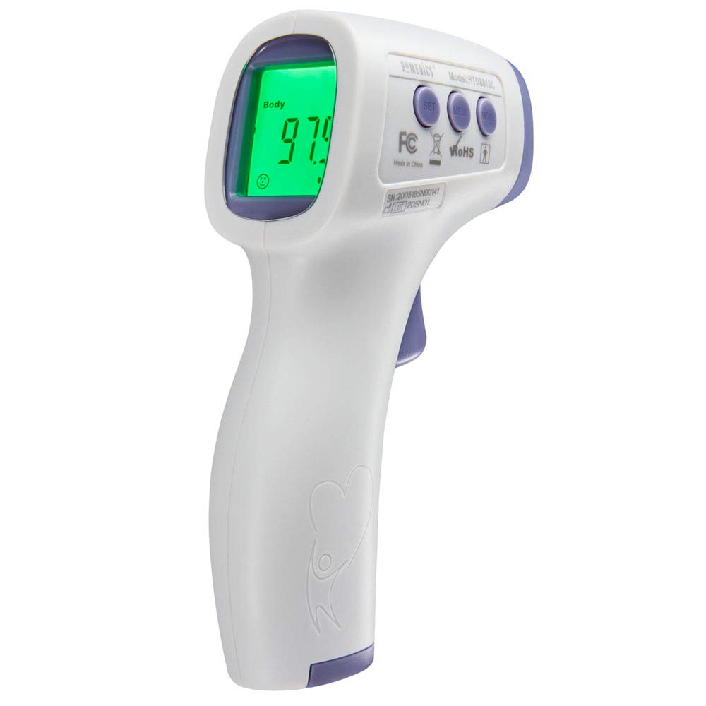 HoMedics Non-Contact Infrared Forehead Thermometer, Fast Accurate Results, High-Fever Alert with 4-in-1 Readings - NewNest Australia