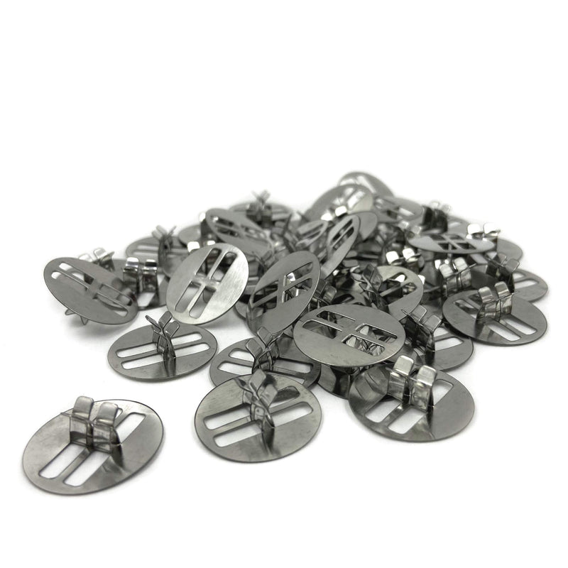 Universal Wood Wick Clips for Candles | Sustainer Tabs Fit Most Wooden Wicks | Longer Burn Time & Less Wasted Wax (50 Pack) 50 Pack - NewNest Australia