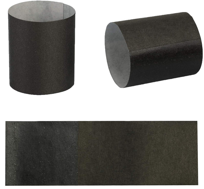 Rupert and Jeoffrey's Trading Co. Paper Napkin Rings - Self-Adhering (500, Black) 500 - NewNest Australia