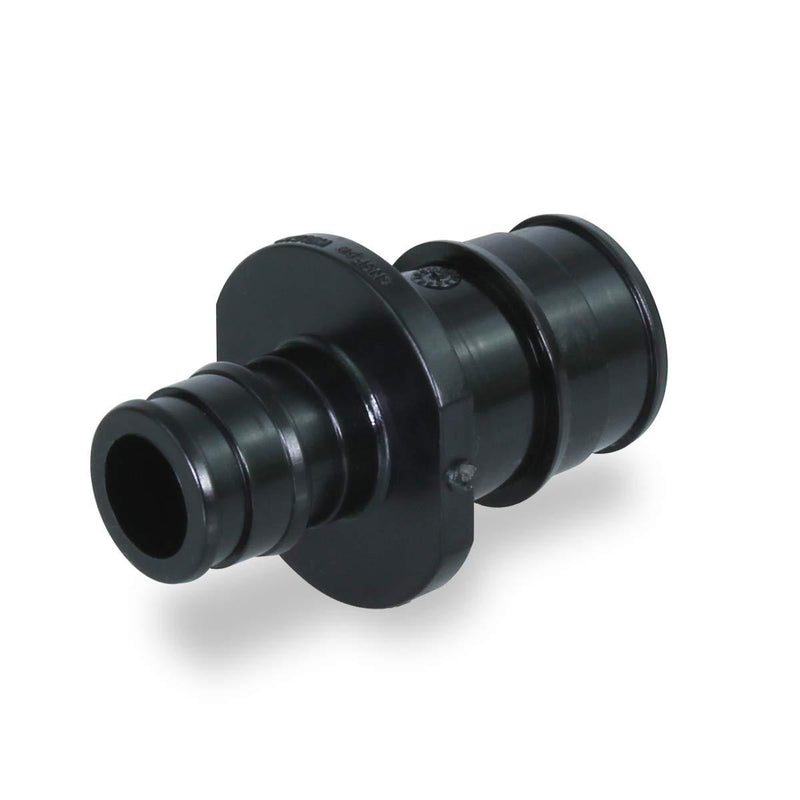 Supply Giant GQSD1134 PEX-A Reducing Coupling Pipe Fitting Plastic Poly Alloy 1-1/4'' x 3/4'' Expansion Barb Black, 1-1/4 x 3/4 - NewNest Australia